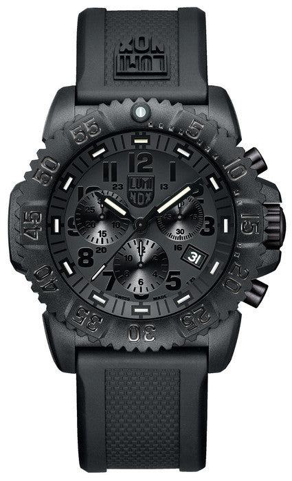 Luminox 3081.BO Mens Navy SEAL Colormark Chronograph Watch