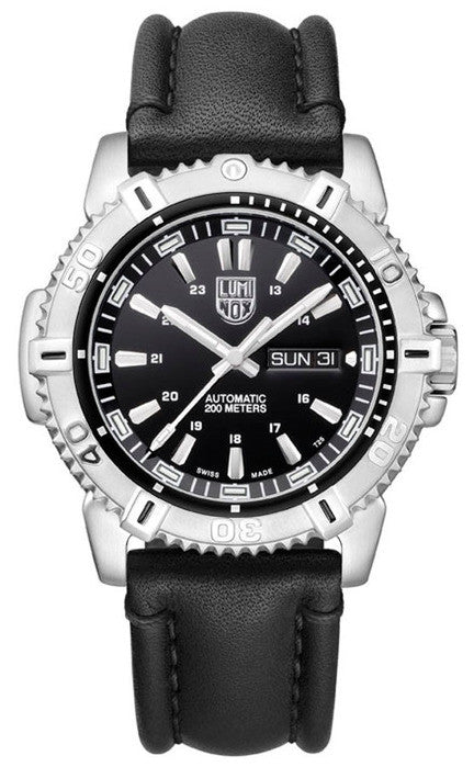 Luminox 6501 Mens Modern Mariner Automatic Leather Watch