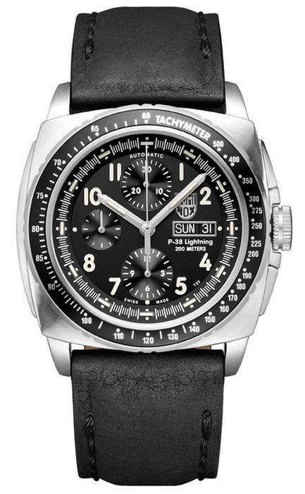 Luminox 9461 Mens P-38 Lightning Automatic Valjoux Chronograph Watch