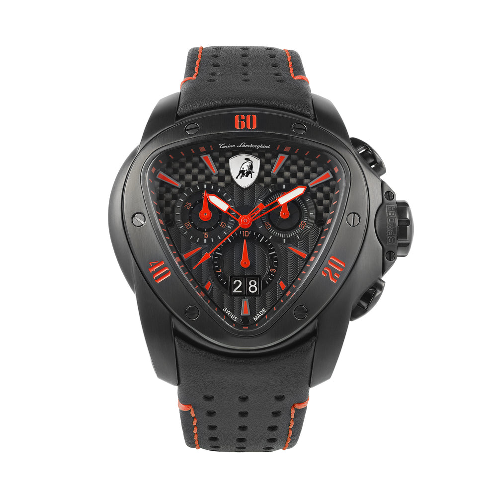 Tonino Lamborghini T9SA SPYDER Chronograph Red Quartz Watch
